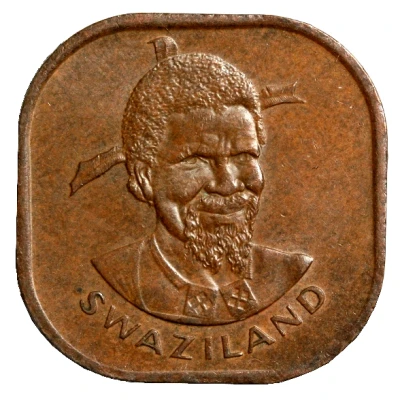 2 Cents - Sobhuza II front