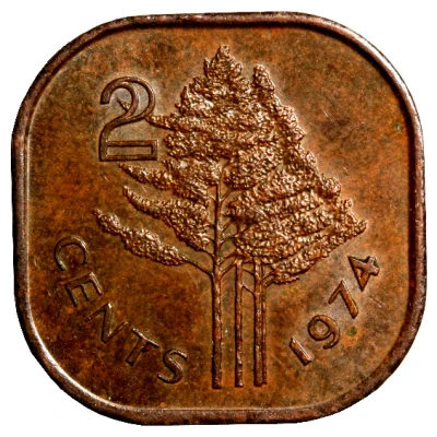 2 Cents - Sobhuza II back