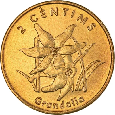 2 Cèntims Grandalla back