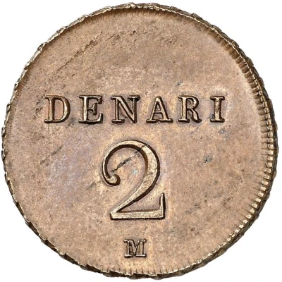 2 Denari - Napoleon Bonaparte back