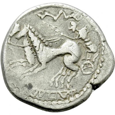 2 Denarii 75 BC - 1 BC back