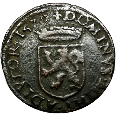 2 Denier - Philip II back