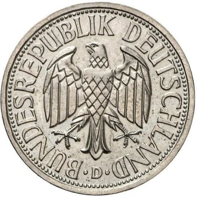 2 Deutsche Mark Pattern front