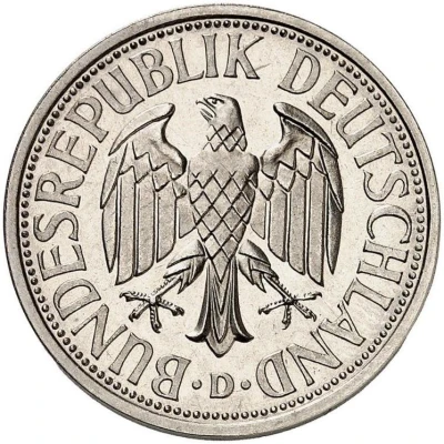 2 Deutsche Mark Pattern front