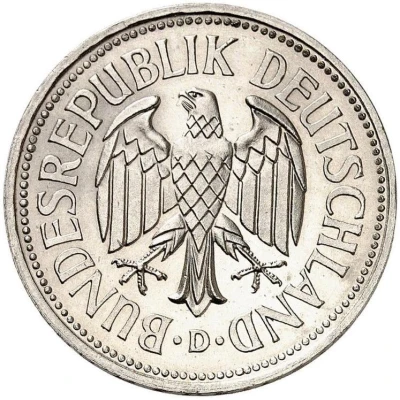 2 Deutsche Mark Pattern front