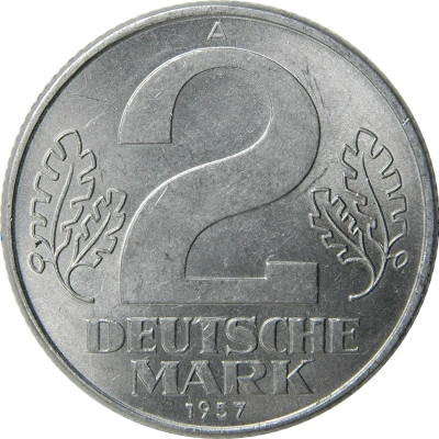 2 Deutsche Mark back