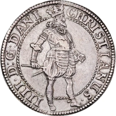 2 "Dicke" Krone - Christian IV closed crown front