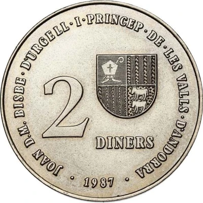 2 Diners - Joan Martí i Alanis 1992 Olympic Games; magnetic front