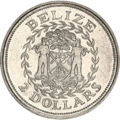 2 Dollars Battle of St. George's Caye front