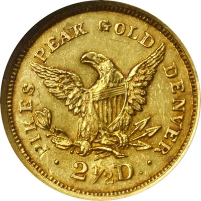 2½ Dollars - Clark, Gruber and Co. back