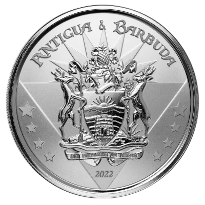 2 Dollars - Elizabeth II Coat of Arms back