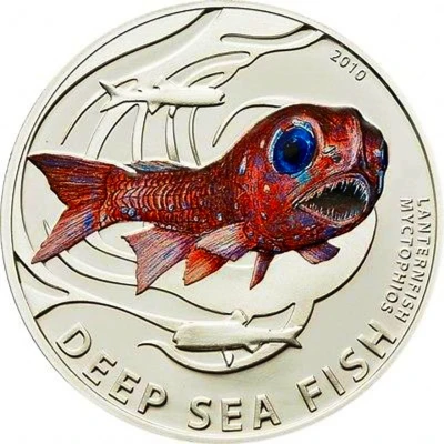 2 Dollars - Elizabeth II Lanternfish back