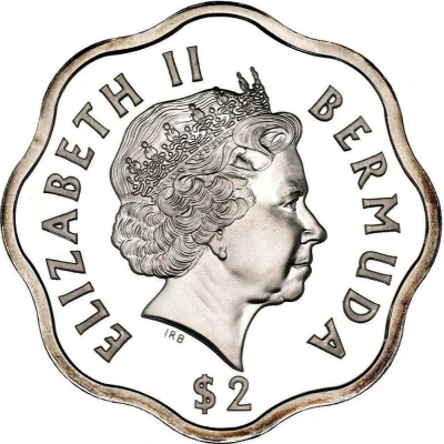 2 Dollars - Elizabeth II Millennium ND front