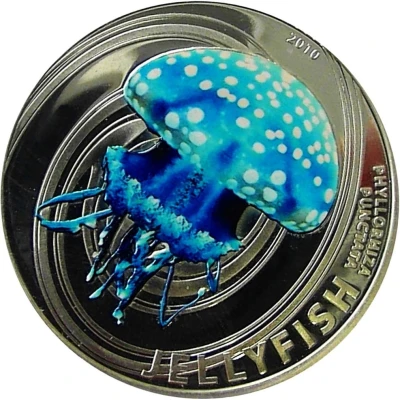 2 Dollars - Elizabeth II White Spotted Jellyfish back