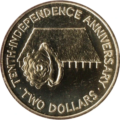 2 Dollars Independence back