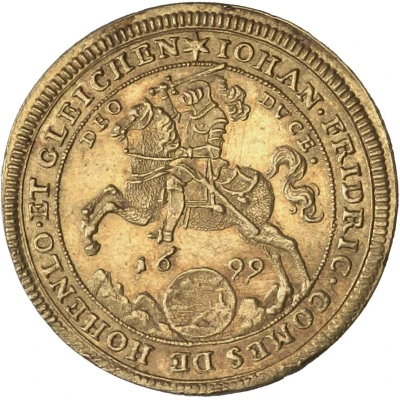 2 Ducats - John Frederick I front