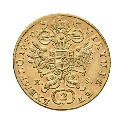 2 Ducats - Joseph II back