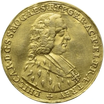 2 Ducats - Philip Charles of Eltz-Kempenich front