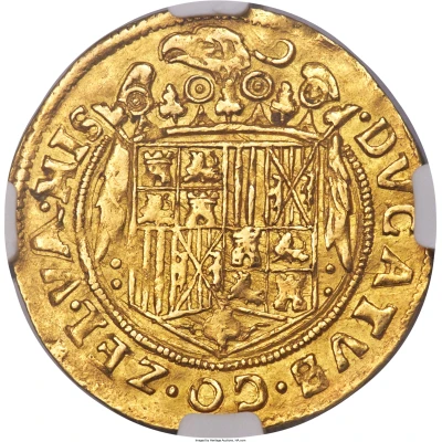 2 Ducats - Philip II DVCATVS reverse ND back