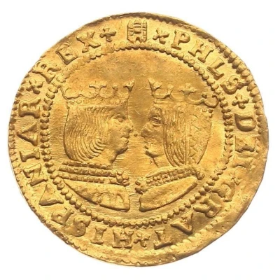 2 Ducats - Philip II Spanish type ND front