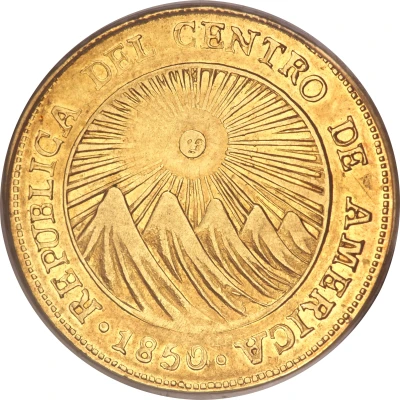 2 Escudos Costa Rica front