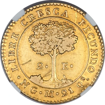 2 Escudos Guatemala back