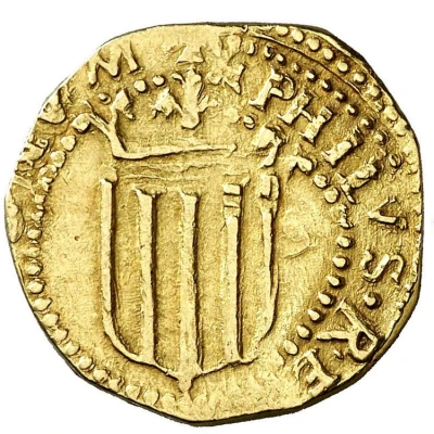 2 Escudos - Philip III ND front