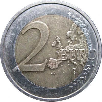 2 Euros 10 Years of EMU back