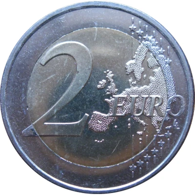 2 Euros 10 Years of EMU back