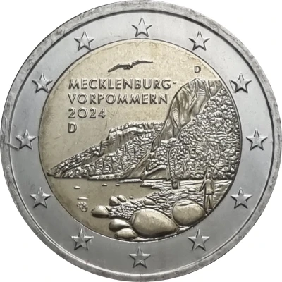 2 Euros Bundesländer II - "Mecklenburg-Vorpommern" front