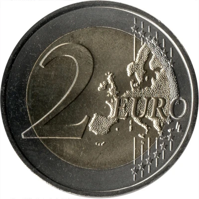 2 Euros Slovak Presidency of the Council of the European Union back