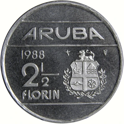 2½ Florin - Beatrix front