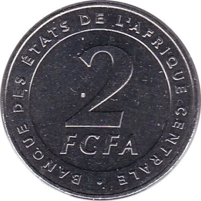 2 Francs CFA front