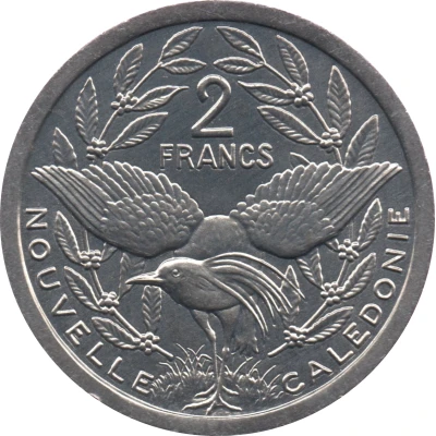 2 Francs with IEOM back