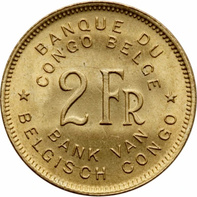 2 Francs front