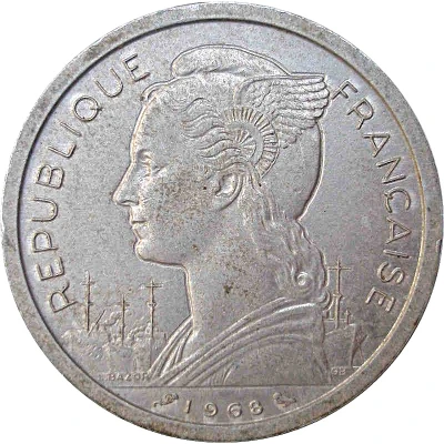 2 Francs front