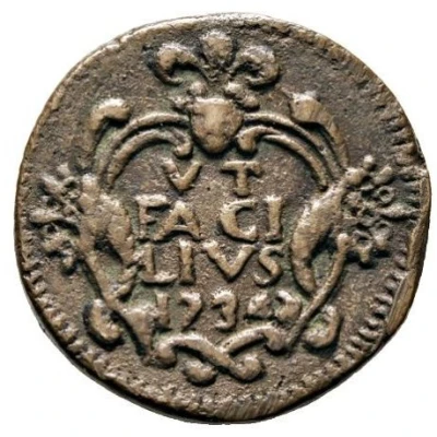 2 Grani - Charles VI Siege coinage back