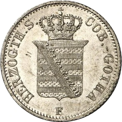 2 Groschen - Ernest II front