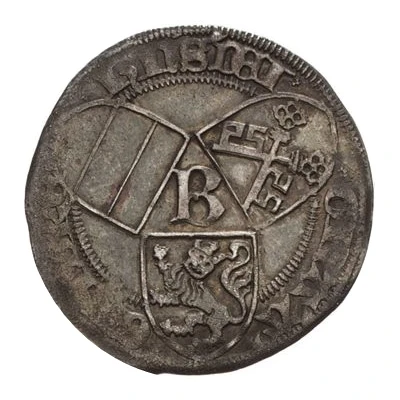 2 Groschens - Henry II of Schwarzburg ND front