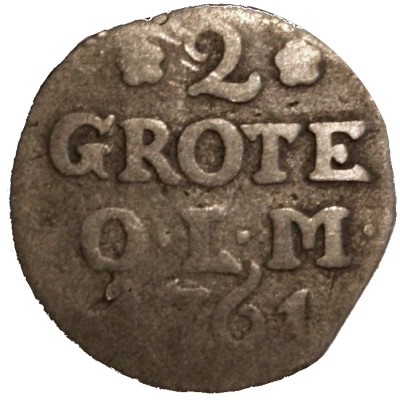 2 Grote - Frederick V of Dänemark back