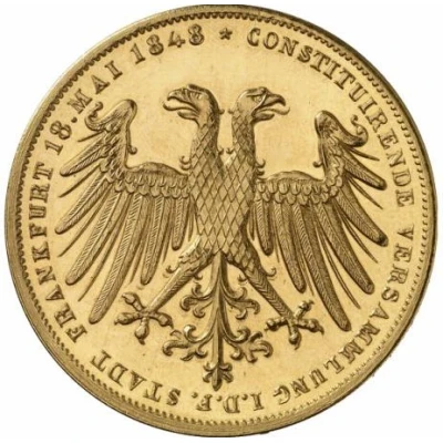 2 Gulden Archduke John; Gold Pattern front