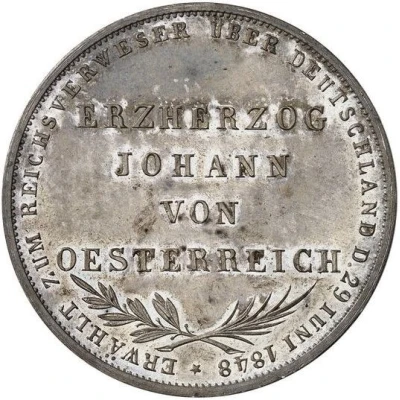 2 Gulden Archduke John - Mule back