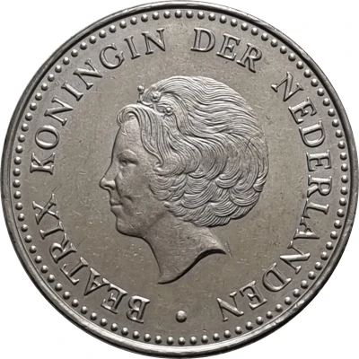 2½ Gulden - Beatrix front