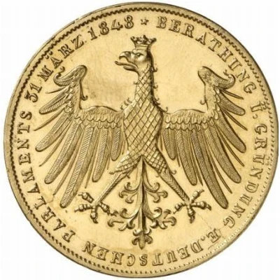 2 Gulden Constitutional Convention - Gold pattern strike back