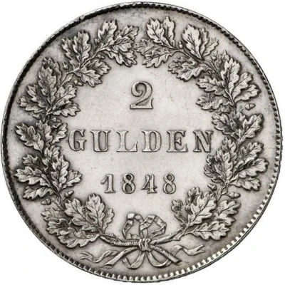 2 Gulden Constitutional Convention - Mule back