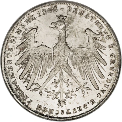 2 Gulden Constitutional Convention back