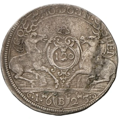 2 Gulden - Julius Frederick Kipper back