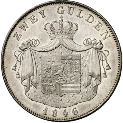 2 Gulden - Philip August back