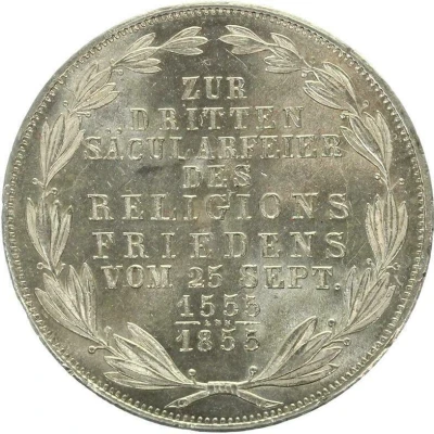 2 Gulden Religious Peace back