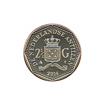 2½ Gulden - Willem-Alexander back